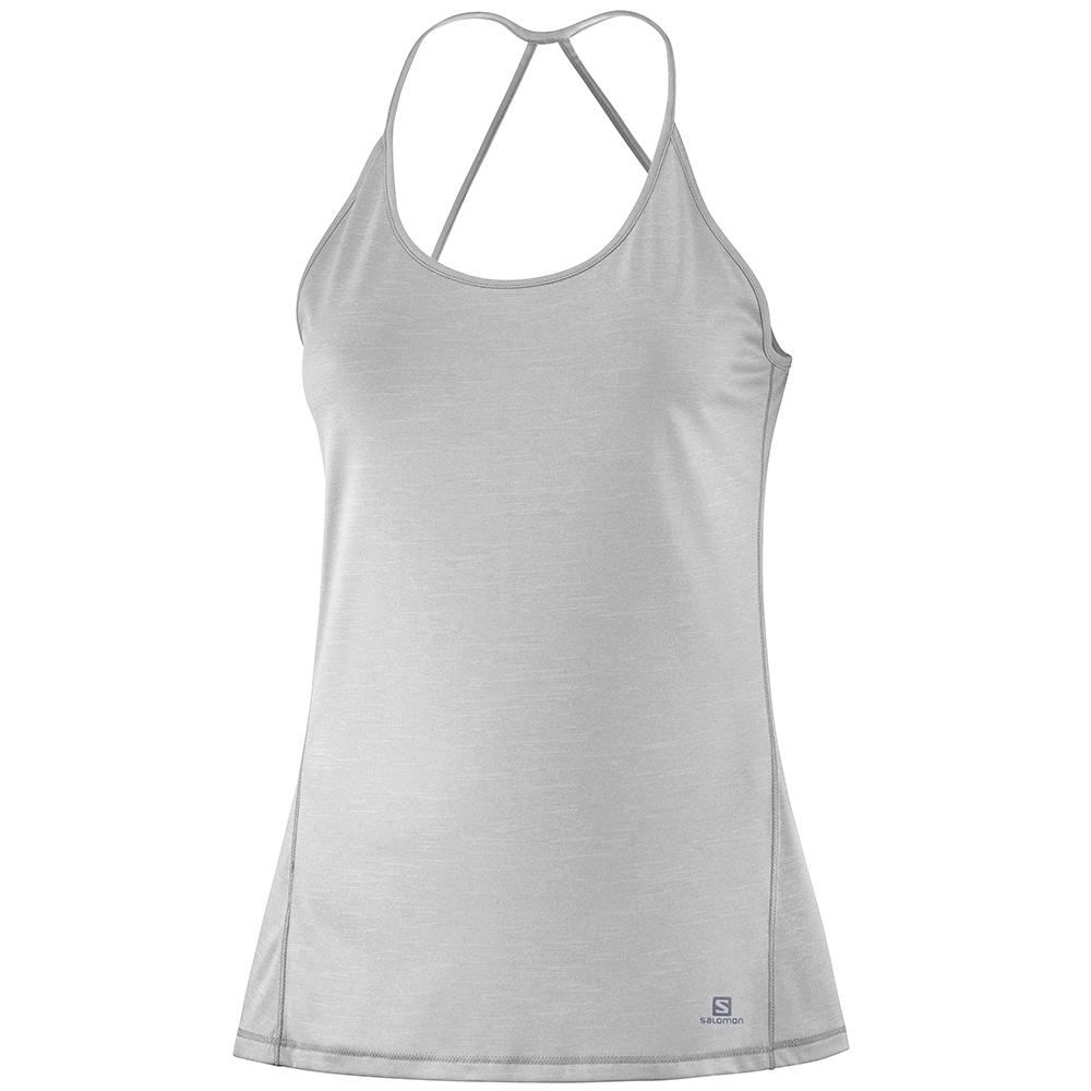 Salomon COMET W Camiseta Sin Mangas Mujer - Gris - Colombia (29584-OSRK)